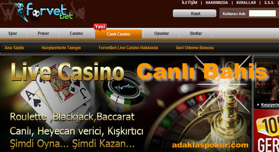 Forvetbet Casino-Bahis