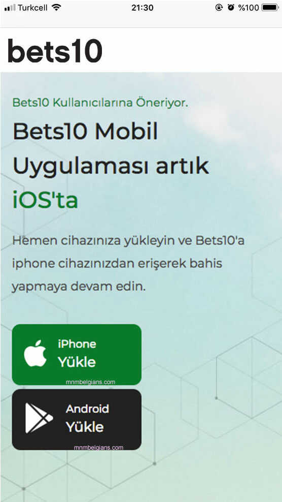 Bets10 Mobil - Bets10